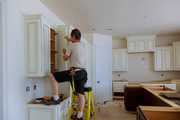 Cabinet Refacing Before After Washington